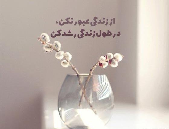 عکس نوشته زیبا درمورد زندگی