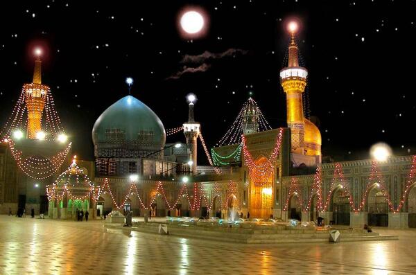 عکس نوشته ی تولد امام رضا
