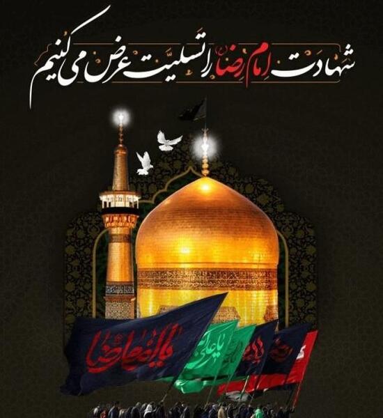 عکس نوشته یا امام رضا بطلب