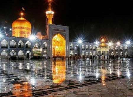 میرم پابوس عکس نوشته امام رضا دارم میام