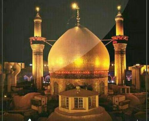 مشهد میرم پابوس عکس نوشته امام رضا دارم میام