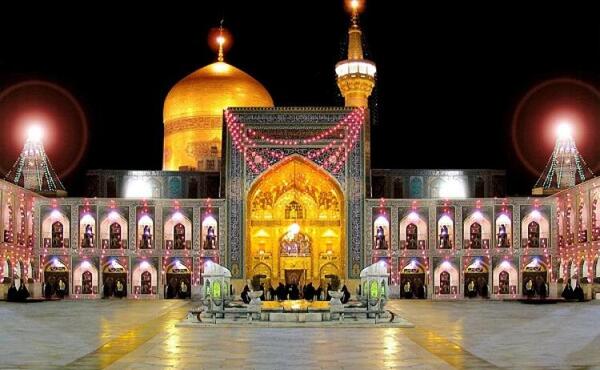 عکس نوشته تولدت مبارک آقاجان امام رضا