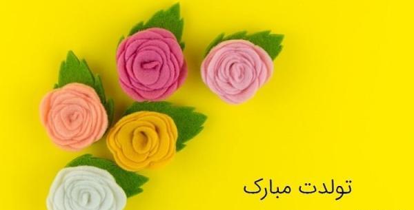 عکس نوشته تولدت مبارک خواهر زن