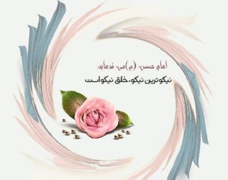عکس نوشته های امام حسن مجتبی