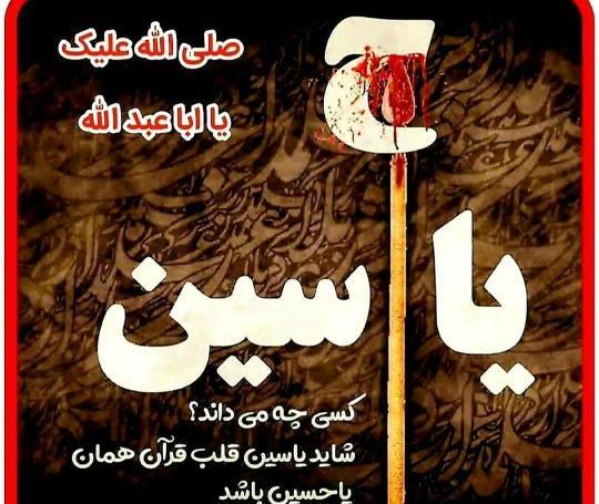 عکس نوشته این حسین کیست که عالم