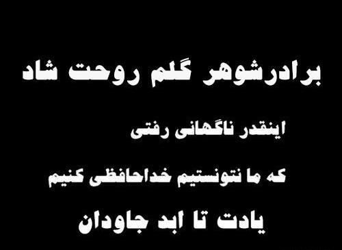 عکس نوشته دومین سالگرد پدر