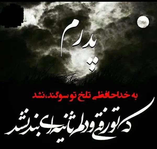 عکس نوشته درباره پدر و پسر