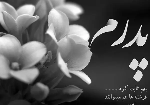 عکس نوشته پدر بدجنس