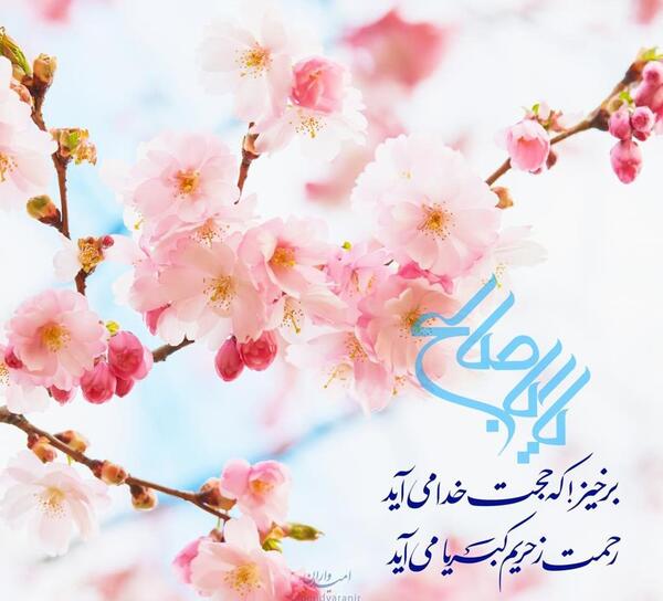 عکس نوشته محمد و بهار