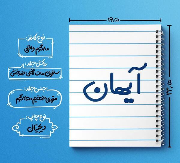 عکس نوشته اسم آیهان