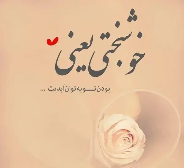 عکس نوشته برات آرزوی خوشبختی میکنم