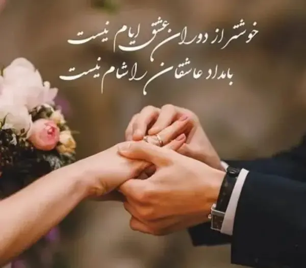 عکس نوشته برات آرزوی خوشبختی میکنم