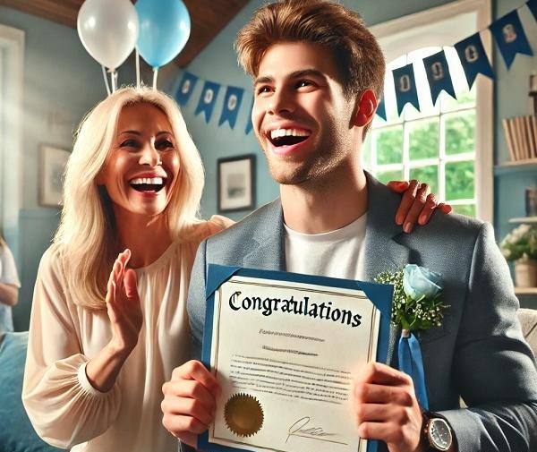 عکس نوشته ارزوی موفقیت برای پسرم