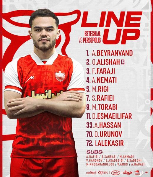 عکس بازیکنان جدید پرسپولیس در سال ۱۴۰۳