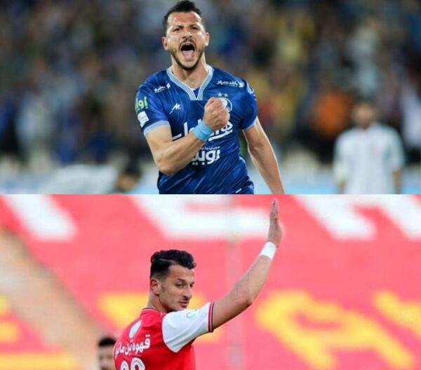 عکس بازیکنان پرسپولیس و استقلال در کنار هم