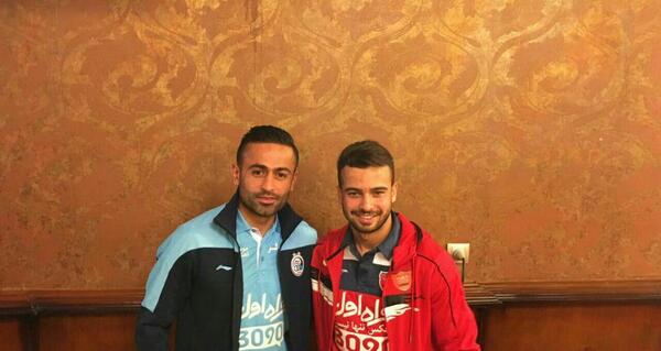عکس بازیکنان پرسپولیس و استقلال در کنار هم