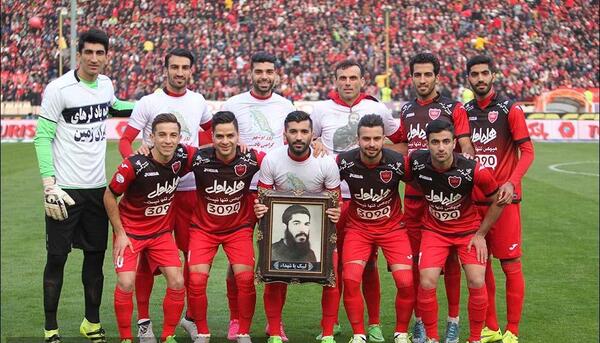 عکس های بازیکنان پرسپولیس و استقلال