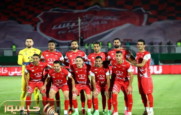 عکس بازیکنان پرسپولیس مقابل استقلال خوزستان