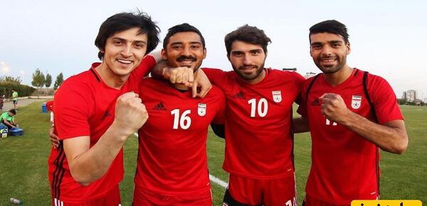 عکس زن بازیکنان فوتبال ایران