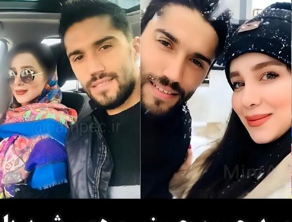 عکس زن بازیکنان فوتبال ایران