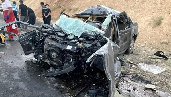 عکس فیک تصادف موتور