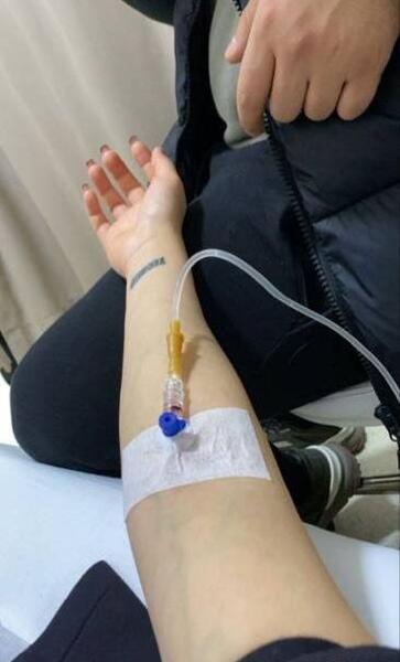 عکس فیک سرم تو دست