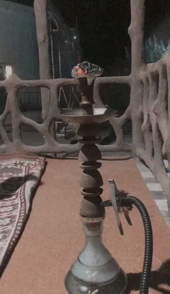 عکس فیک قلیون تو کافه
