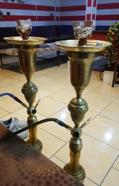 عکس فیک قلیون تو کافه