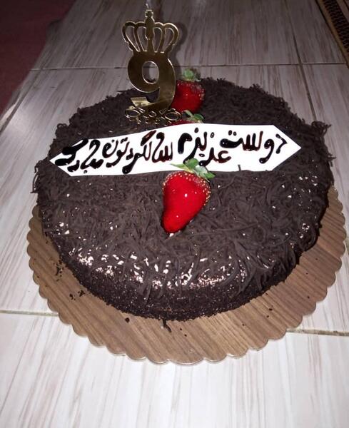 عکس فیک کیک سالگرد ازدواج