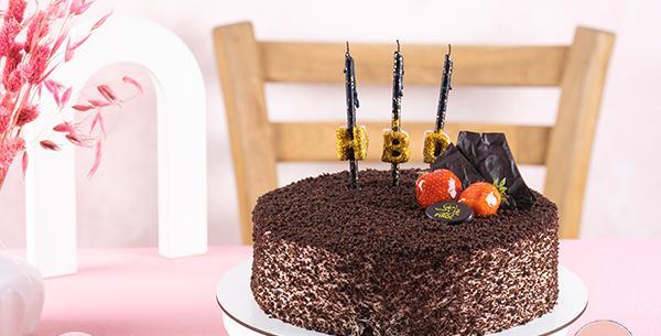 عکس فیک کیک شکلاتی