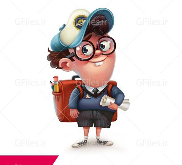 عکس پسر مذهبی کارتونی