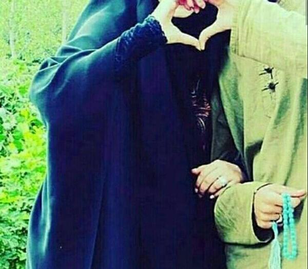 عکس دختر پسر مذهبی عاشقانه