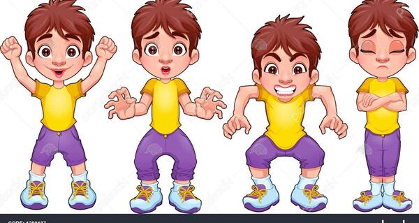 عکس پسر ناراحت کارتونی