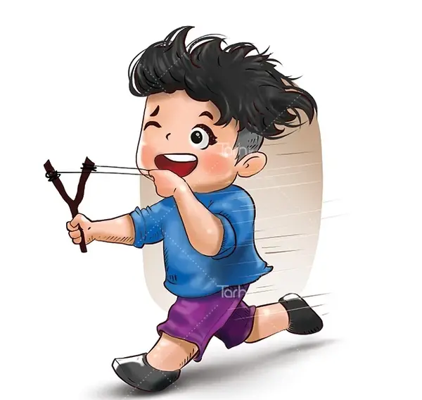 عکس نقاشی پسر بچه