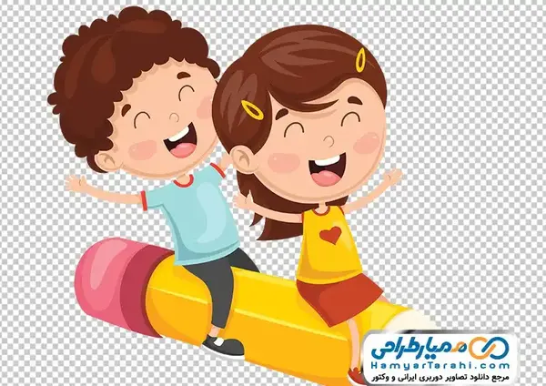 عکس نقاشی پسر و دختر