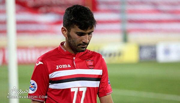عکس محسن مسلمان در دربی