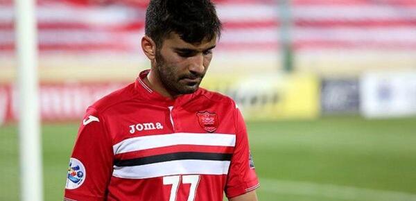عکس محسن مسلمان در دربی