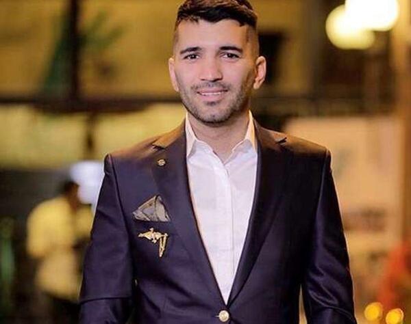 عکس محسن مسلمان در دربی