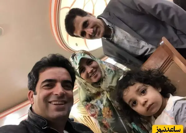 عکس محسن یگانه و خواهرش