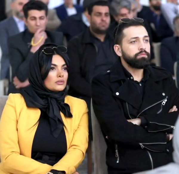 عکس محسن افشانی و همسرش