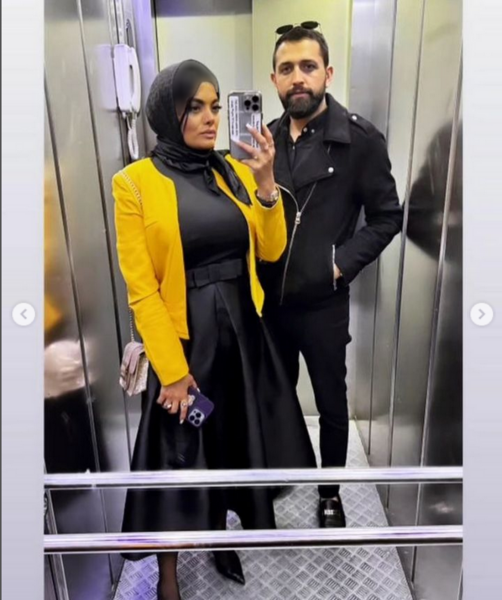 عکس محسن افشانی و همسرش در استخر