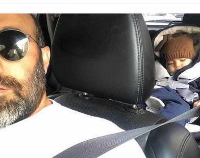 عکس های محسن تنابنده با همسر و فرزندش