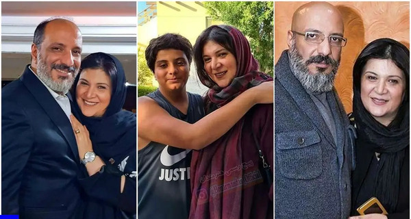 عکس های محسن تنابنده با همسر و فرزندش