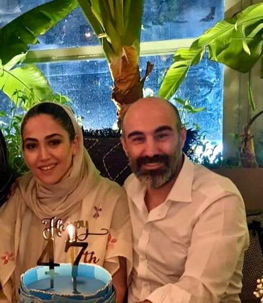 عکس های محسن تنابنده با همسر و فرزندش