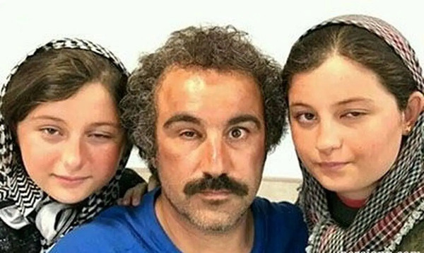 عکس بچه های محسن تنابنده