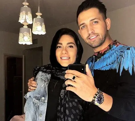 عکس های عروسی محسن افشانی و همسرش