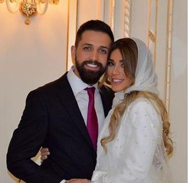 عکس های عروسی محسن افشانی و همسرش