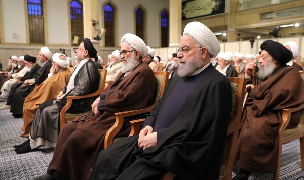 عکس حسن روحانی با پزشکیان