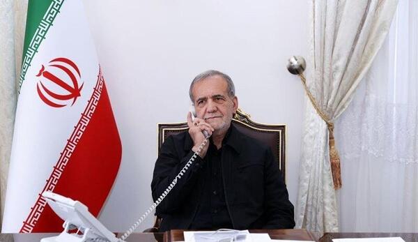 عکس حسن روحانی با پزشکیان