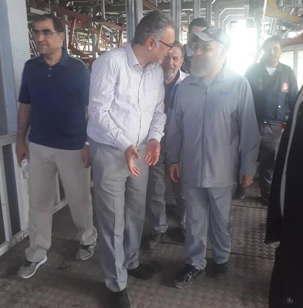 عکس حسن روحانی در کوه